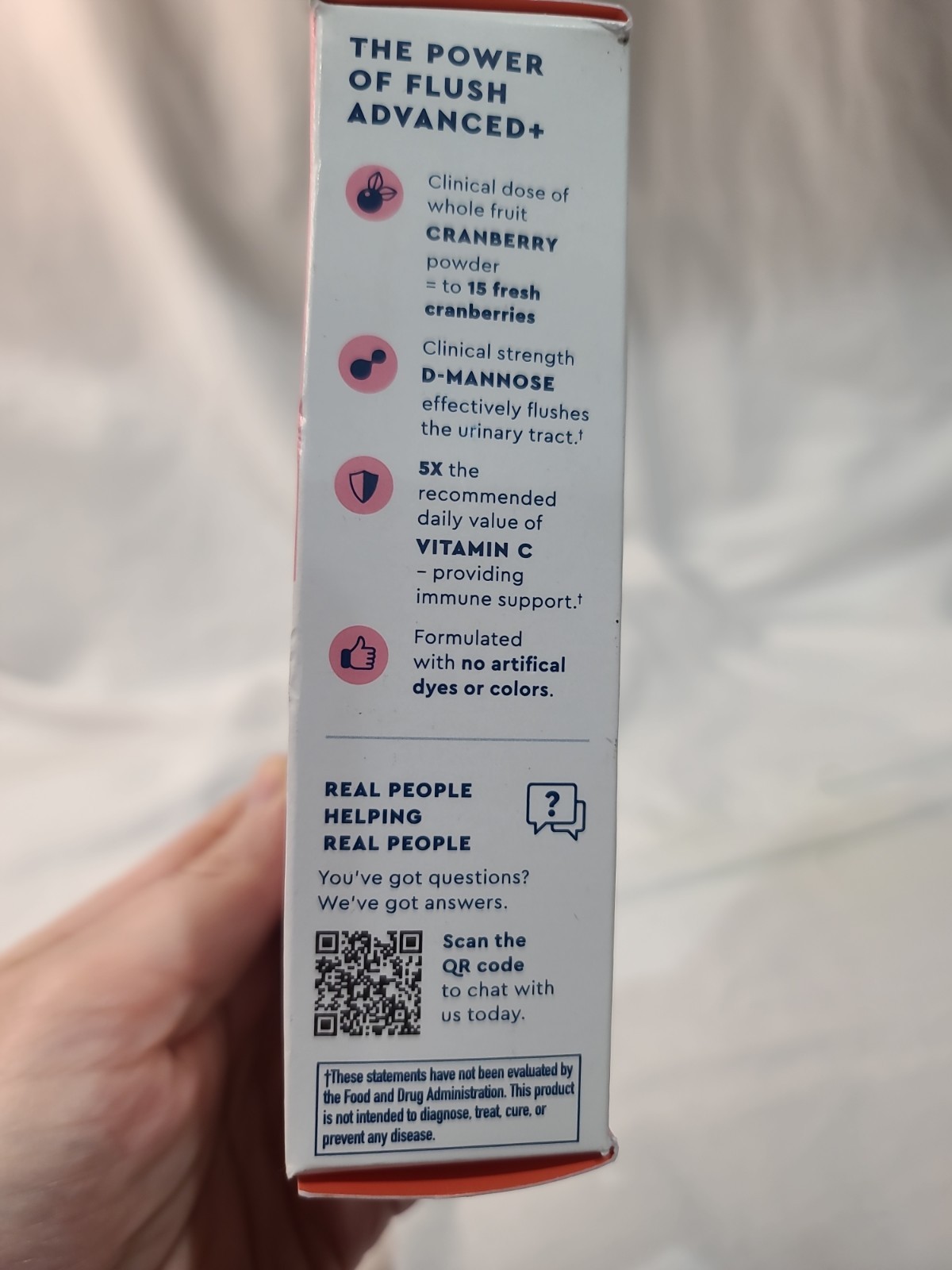 Uqora Flush Advanced Urinary Tract Drink 10 Packets | Triple Berry | D-Mannose