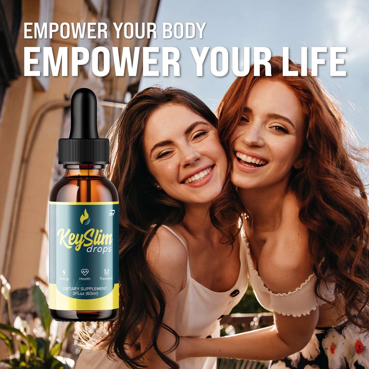(1 Pack) KeySlim Metabolism Drops Liquid Supplement-Key Slim Weight Management