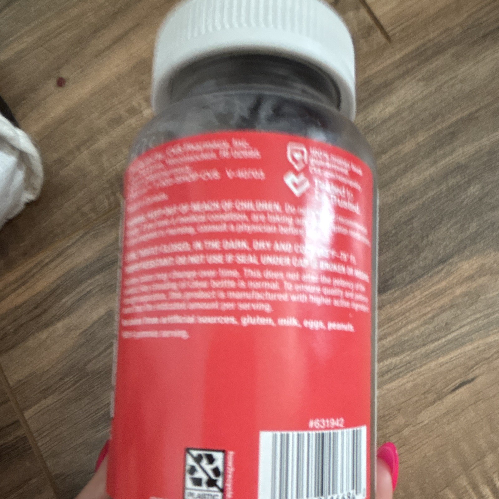 CVS Health Probiotic + Cranberry Women’s Health 60 Gummies 1B CFU Raspberry