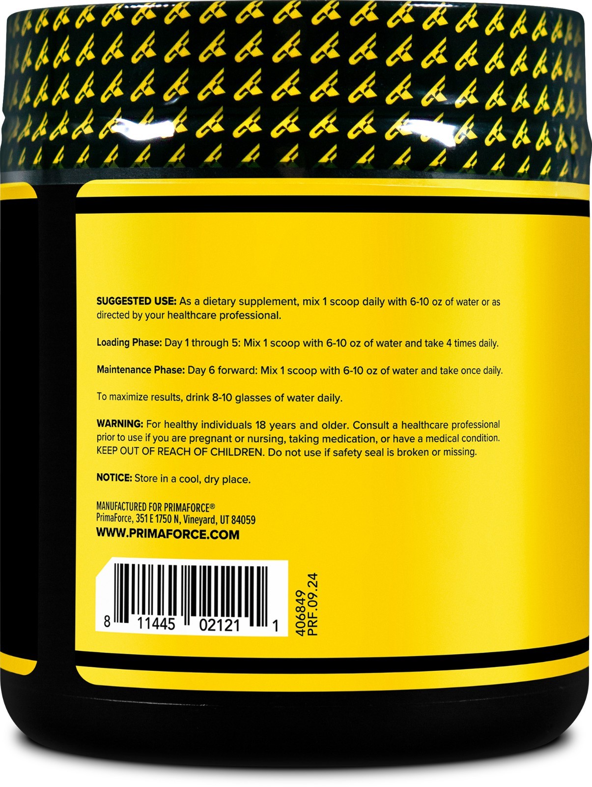 PrimaForce Creatine Monohydrate Powder (300g) Unflavored – Workout Supplement