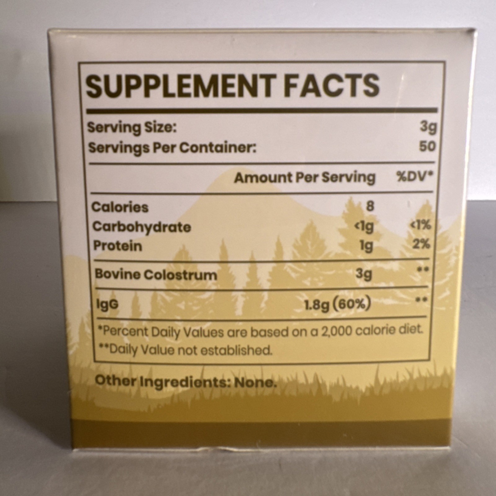 Kroppssund Pasture-Fed Bovine Colostrum Powder 60% IgG 3000mg 5.3 oz