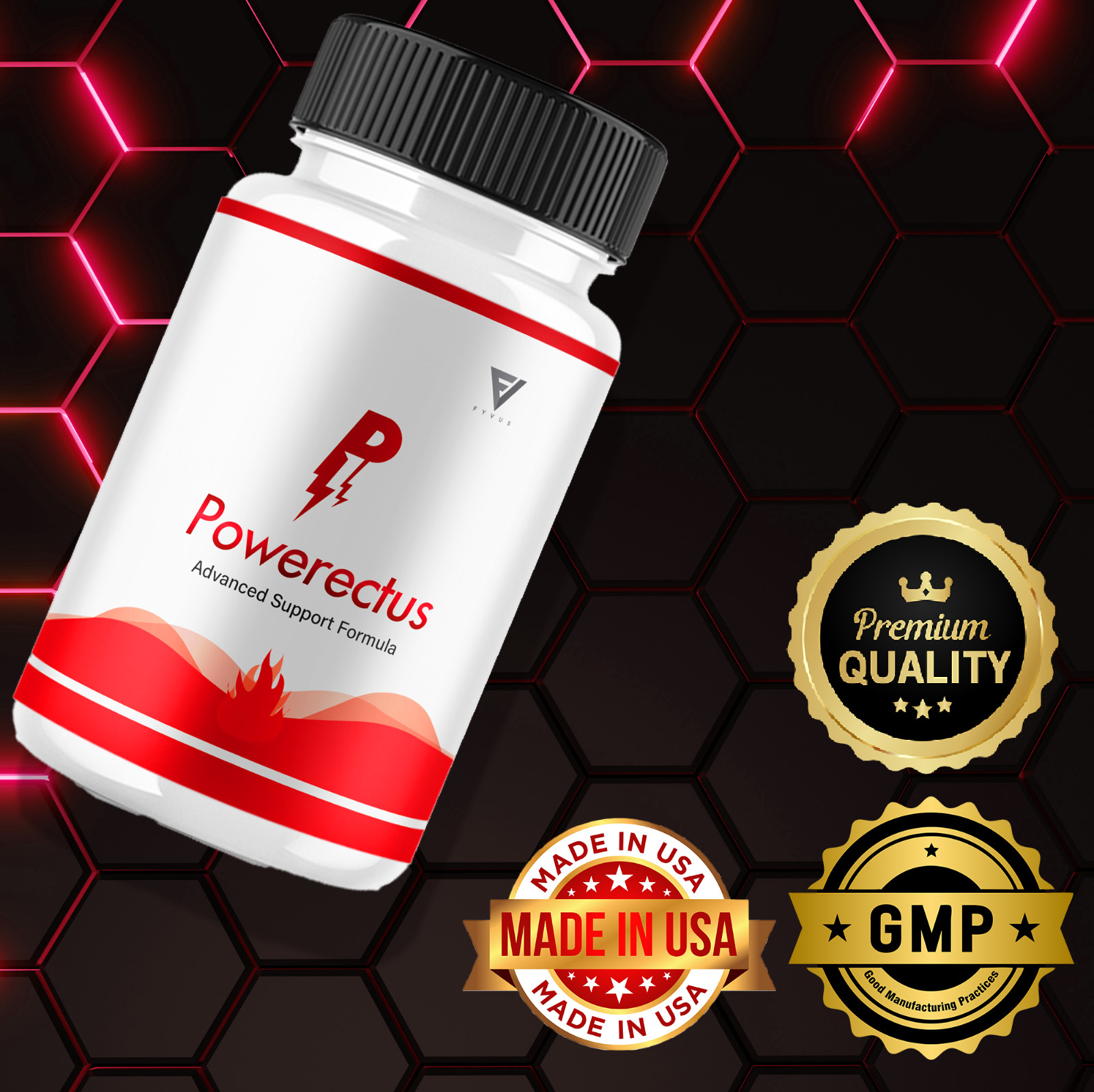 Powerectus Tablets Power Ectus Maximum Strength Capsules (60 Capsules)