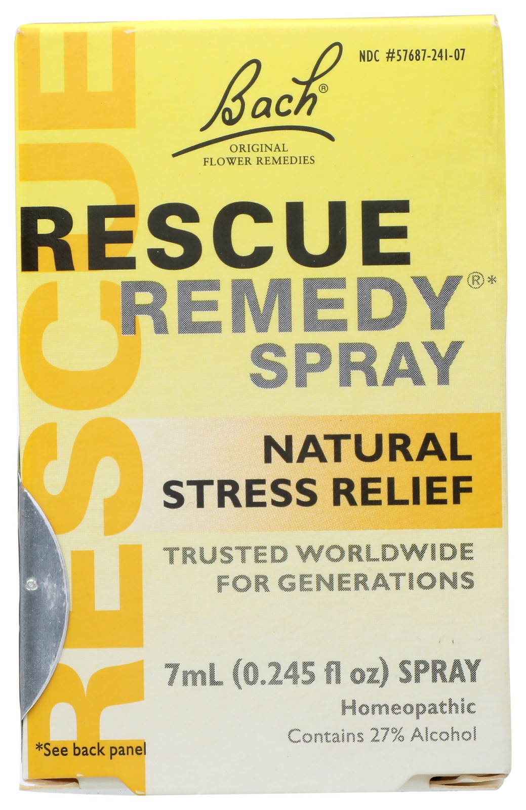 Rescue Remedy Spray By Bach 7 Ml Natural Stress Relief 1 Pack