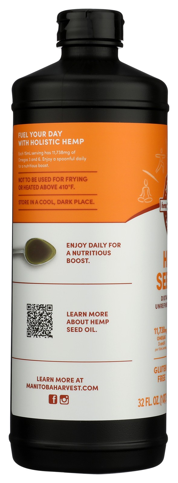 Manitoba Harvest Hemp Seed Oil Dietary Supplement 32 Oz 1 Pack