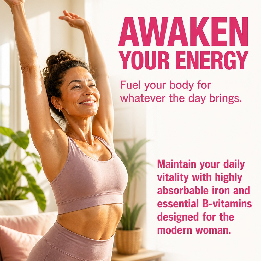 Women Daily Multivitamin 22in1 Mineral+Probiotic,Energy,Gut,Skin&Immune,30~120CT