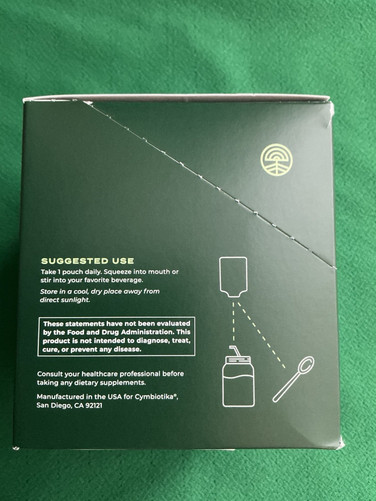 NEW Cymbiotika Super Greens Chlorophyll Alkalizing Citrus Lime 30 Servings 02/27