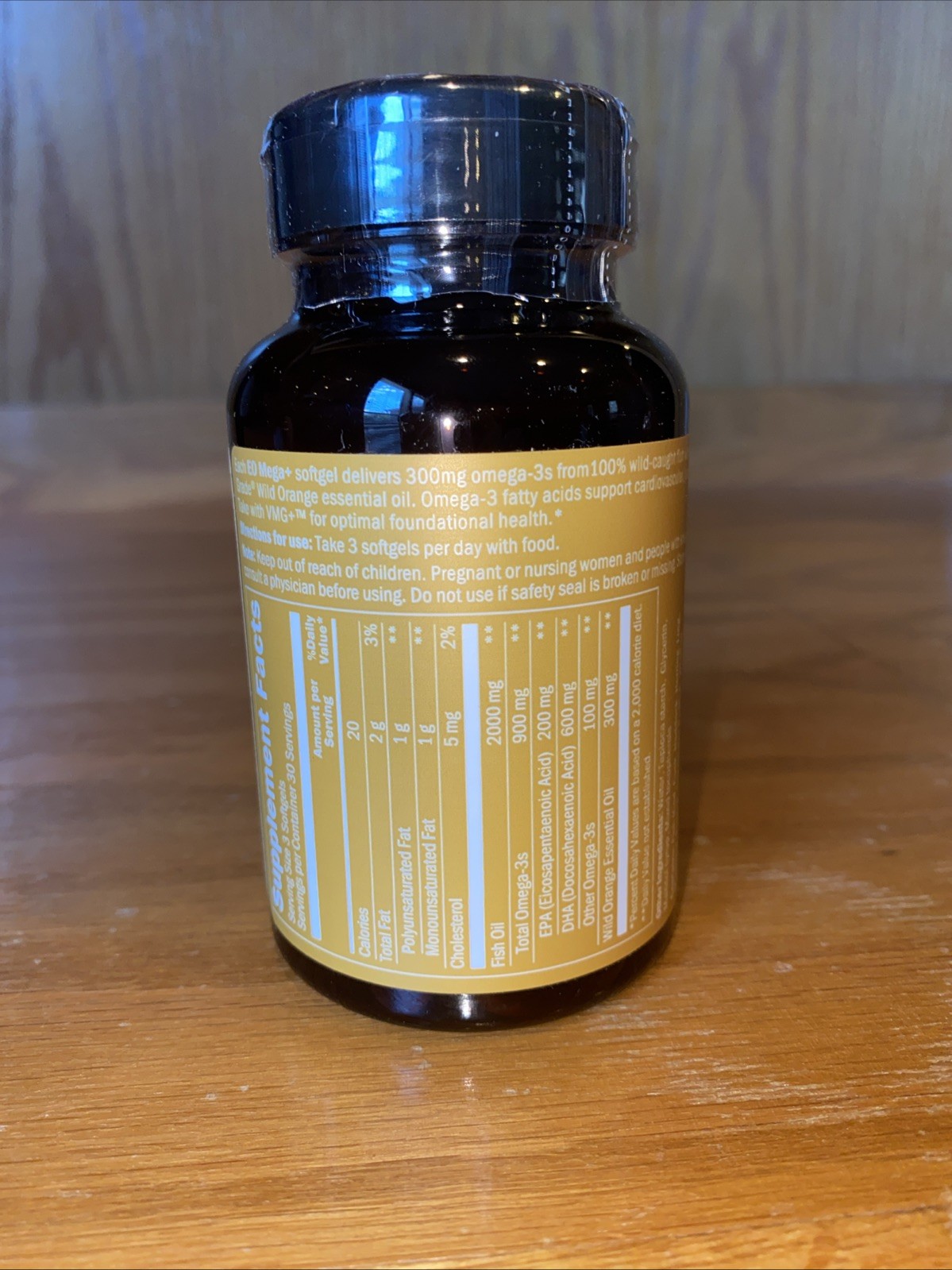 doTERRA xEO Mega Essential Oil Omega Complex 90 Softgels Exp 11/2027