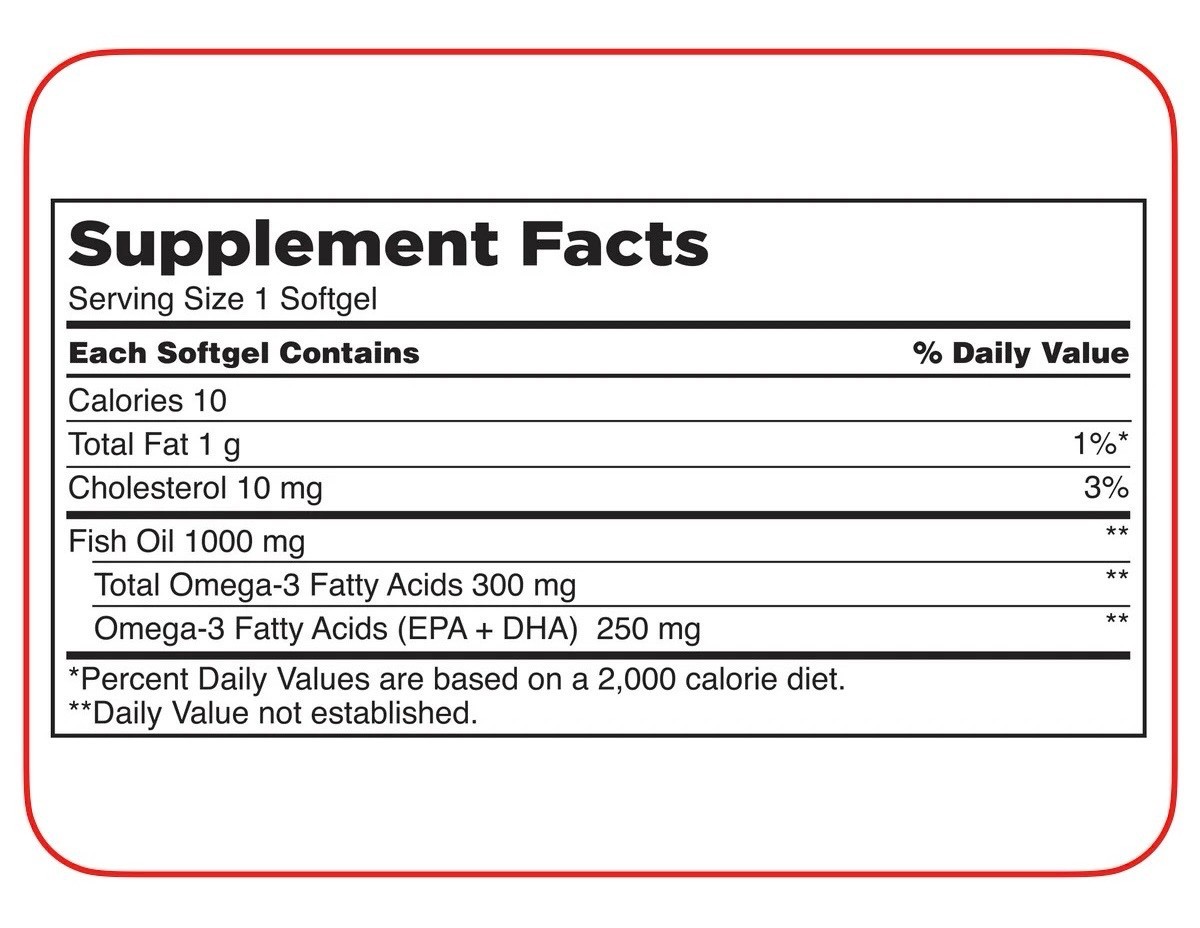 Fish Oil, 400 Soft gels, 1000mg , Kirkland Signature, Omega 3