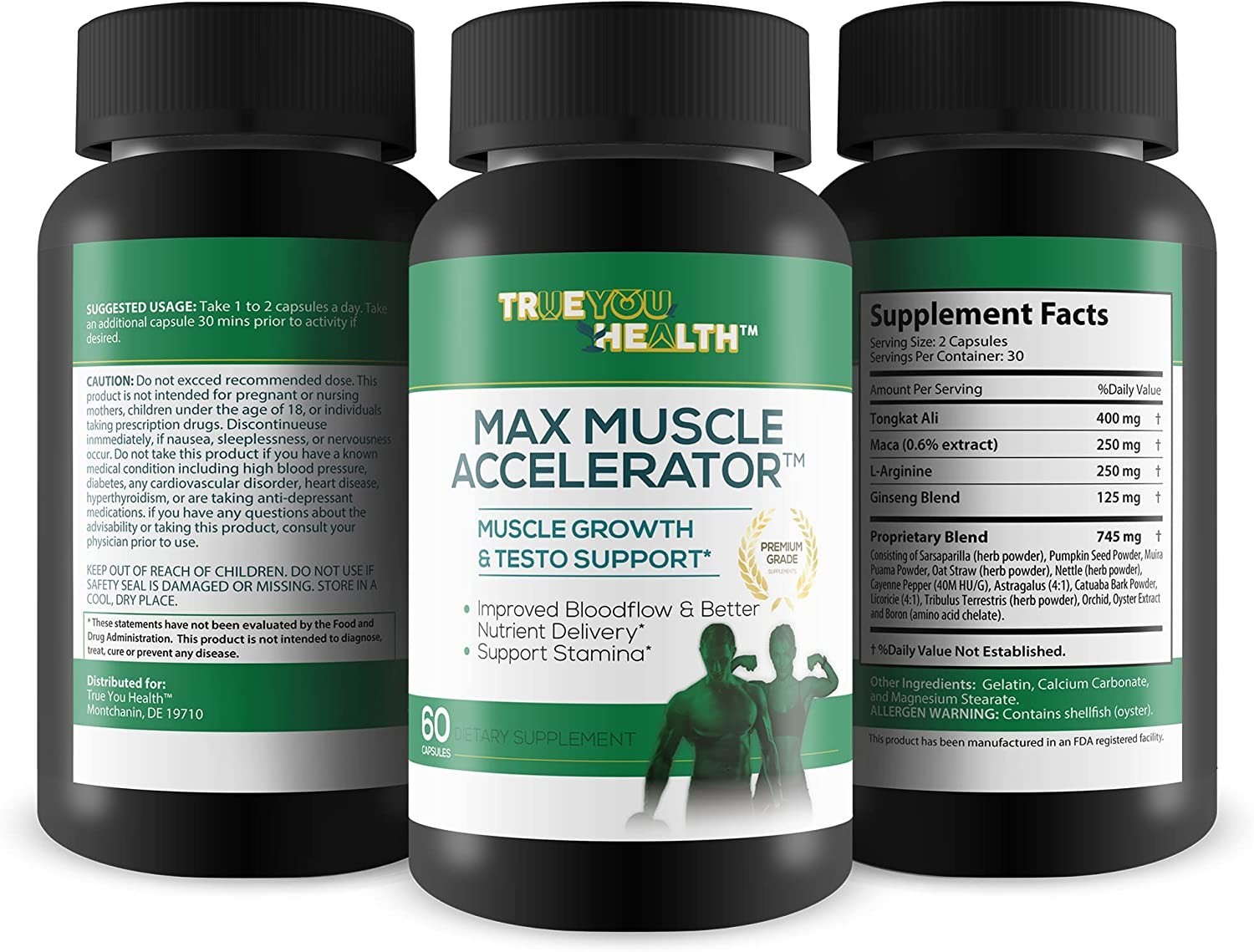Max Muscle Accelerat – Our Best Herbal Test Booster for Men – Male Performance