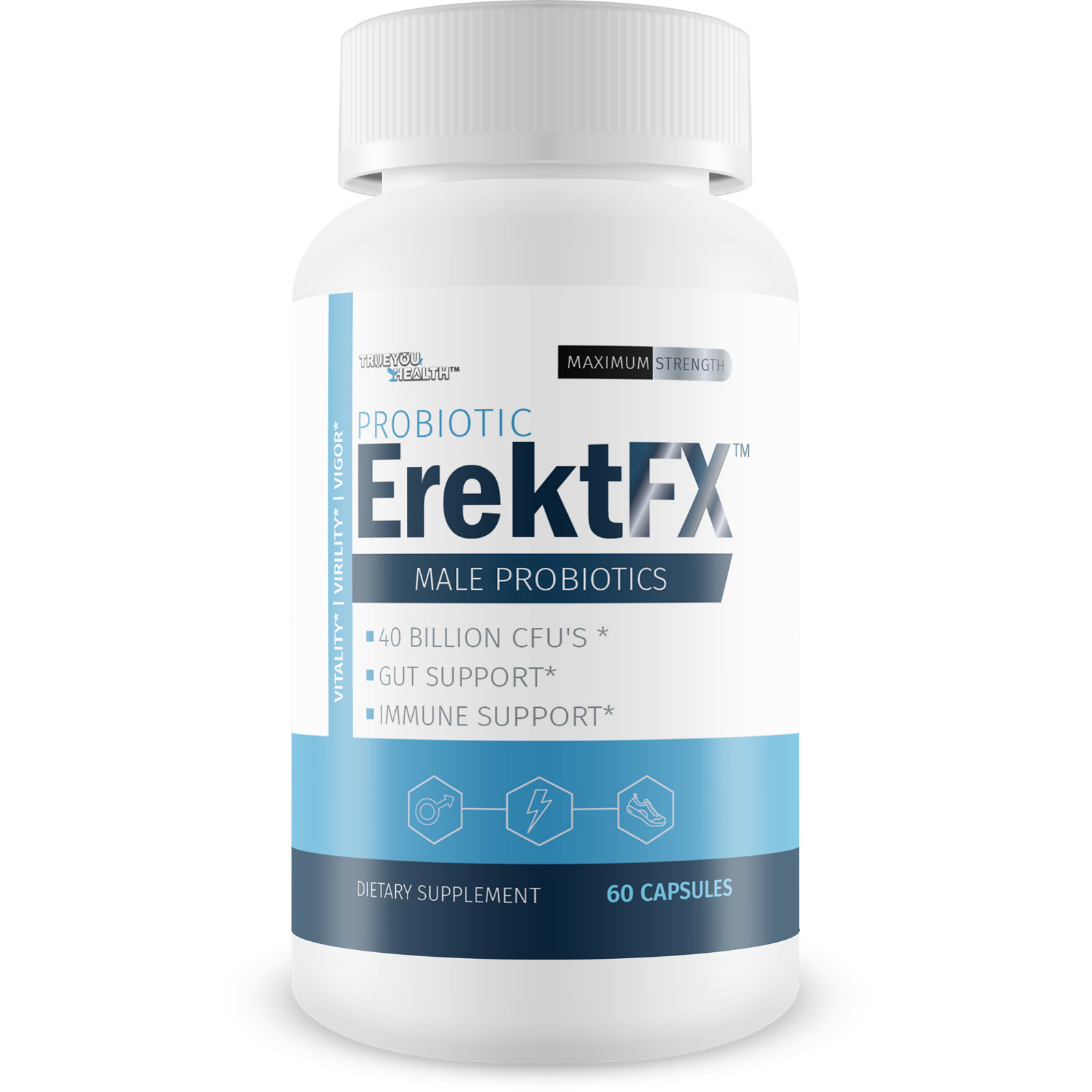 Probiotic ErektFx – Male Probiotics – Lift Your Gut Health to Support You