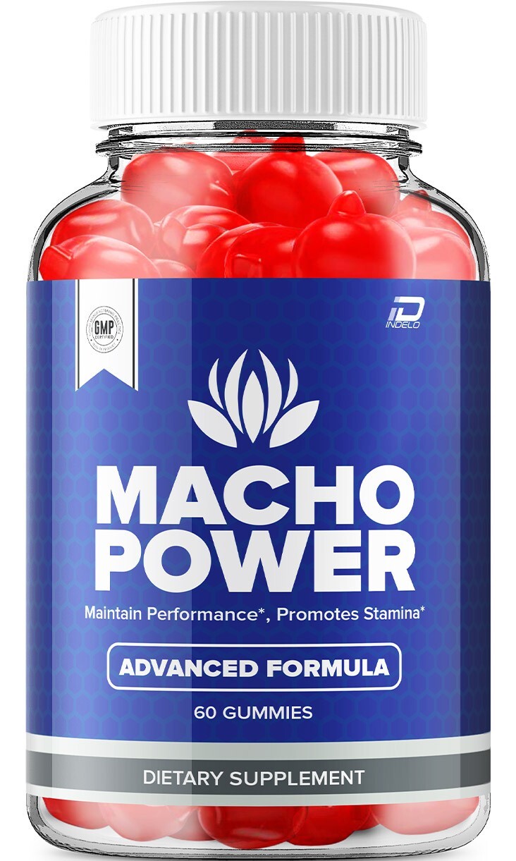 (1 Pack) Macho Power Gummies for Men – MachoPower Male Performance Gummies