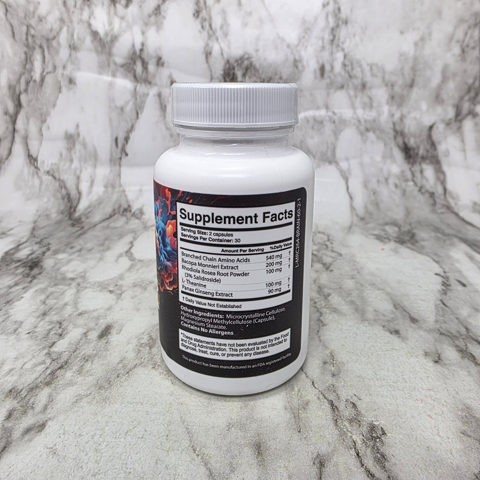 IQ Blast Pro Nootropic Dietary Supplement 60 Capsules 30 Day Supply Exp 07/2027