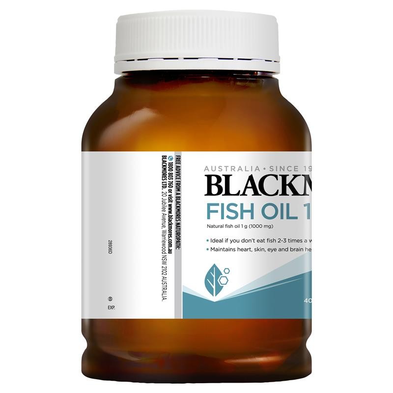 Fish Oil 1000mg 400 Capsules – Daily Wellness Support – 3 Pack