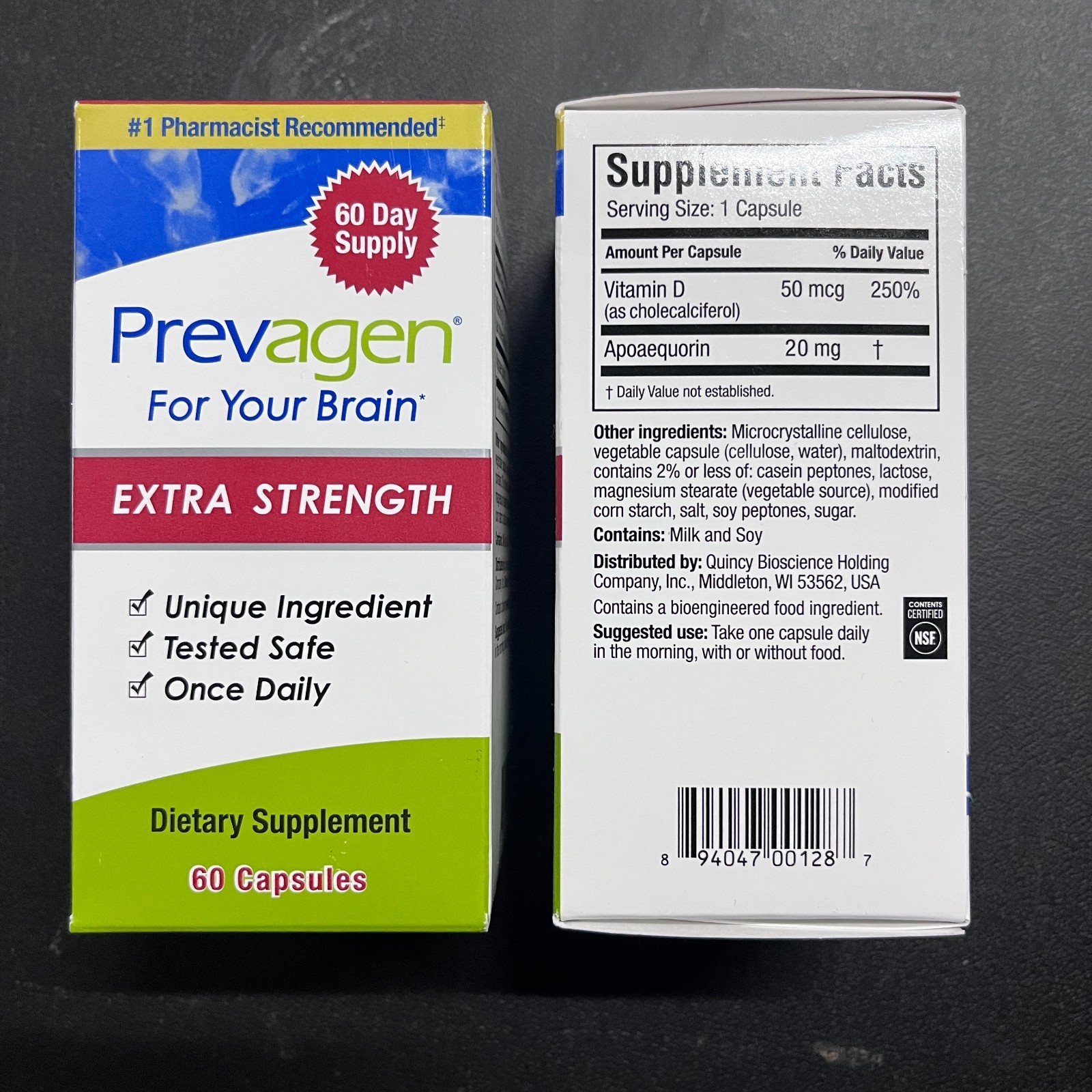 Prevagen EXTRA Strength 20mg Capsules, 60 CT