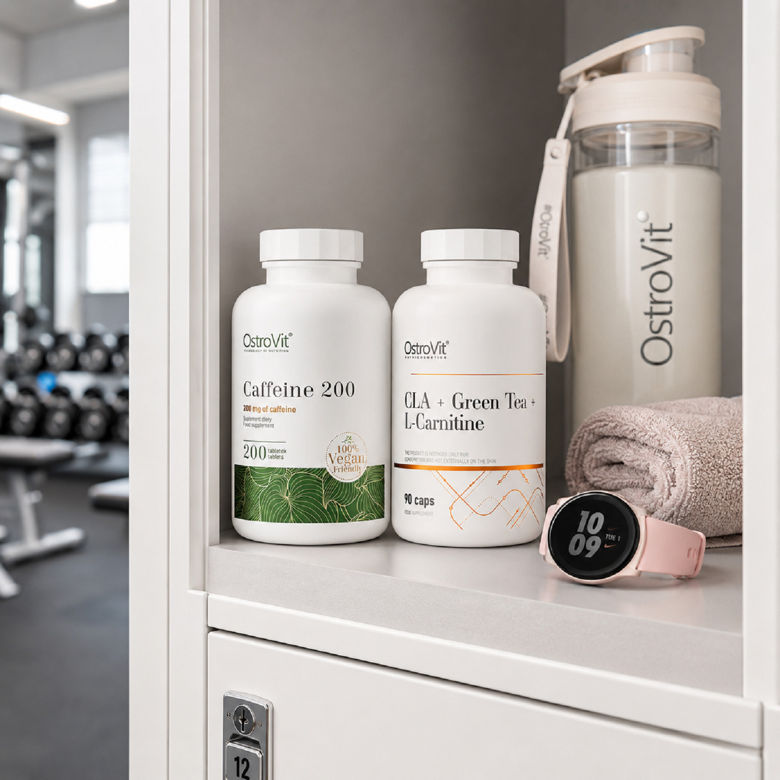 OSTROVIT CAFFEINE + CLA+ GREEN TEA+ L-CARNITINE -Weight Loss Cellulite Reduction