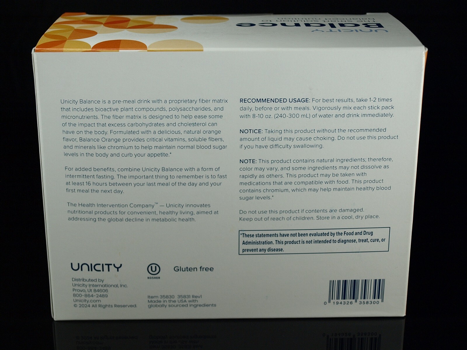 Unicity Feel Great – Balance or Unimate Lemon 5/10/30 packs – Exp 01/2026