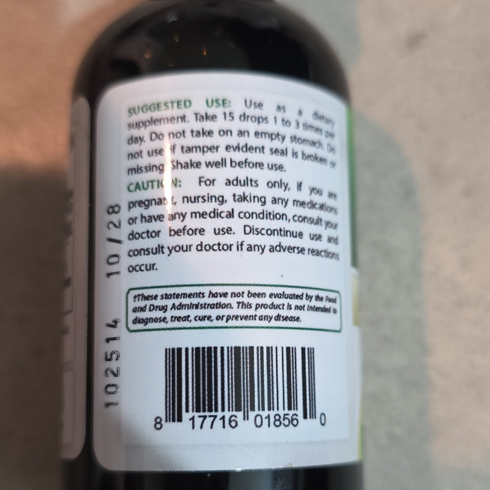Best Naturals Liquid Chlorophyll Ultra-Concentrate 2 fl oz Dietary Supplement