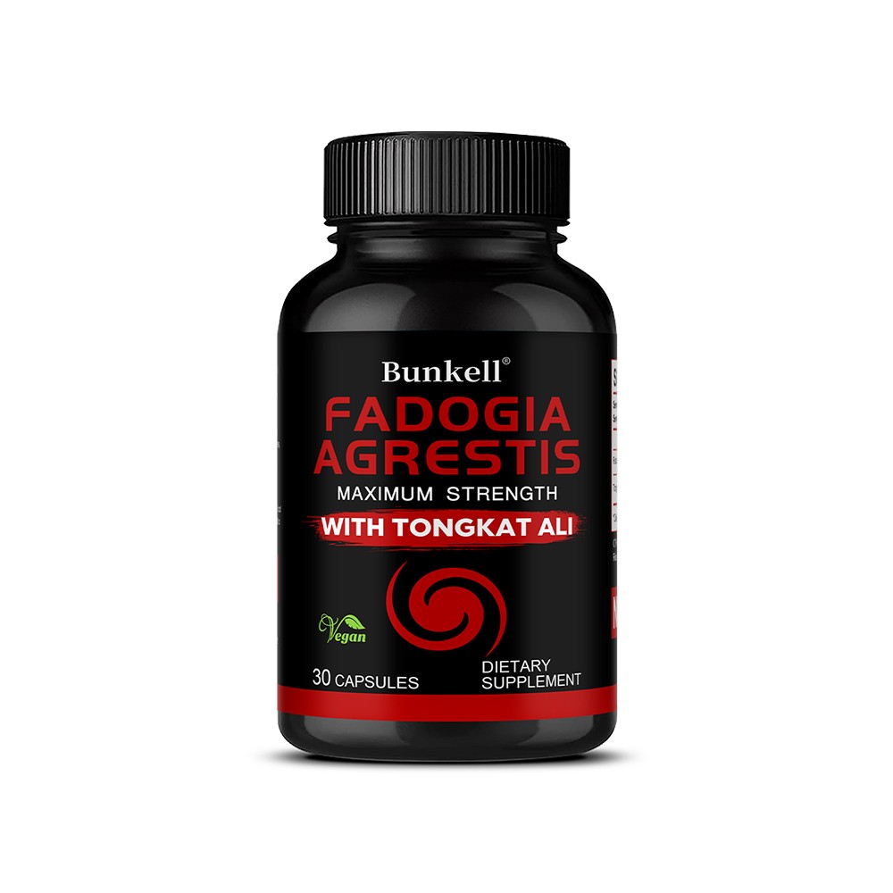 Bunkell 30/60/120 Caps-Maximum Strength Support for Men Vitality & Performance