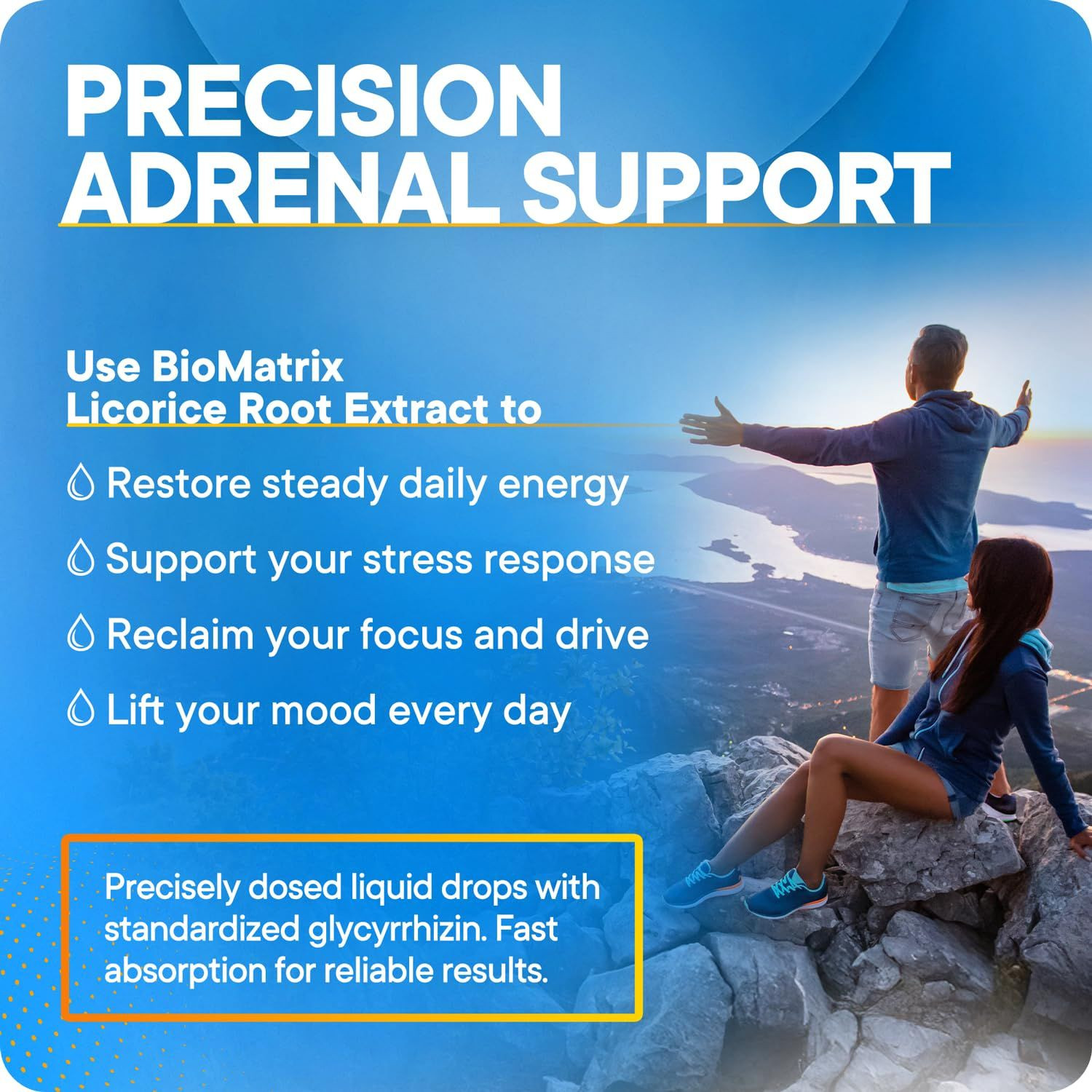 BioMatrix Licorice Root Extract for Cortisol & Adrenal 2 Fl Oz (Pack of 1)