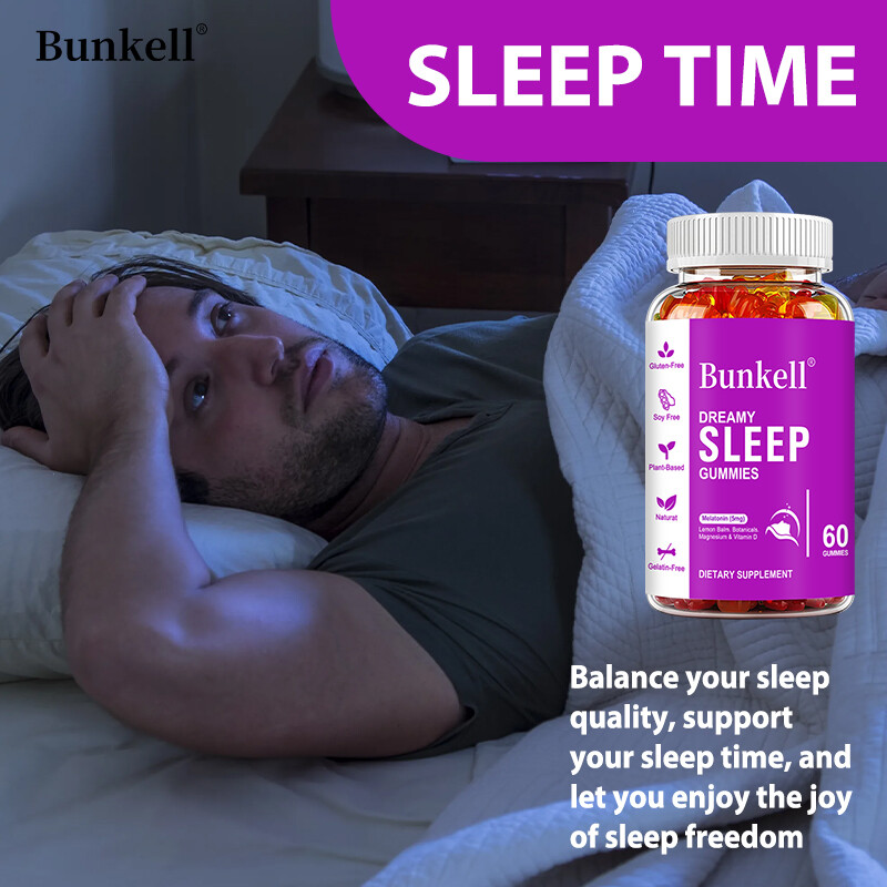 Sleep Gummies 60 count Fall Asleep Fast and Stay Asleep, Sleeping Aid Gummy