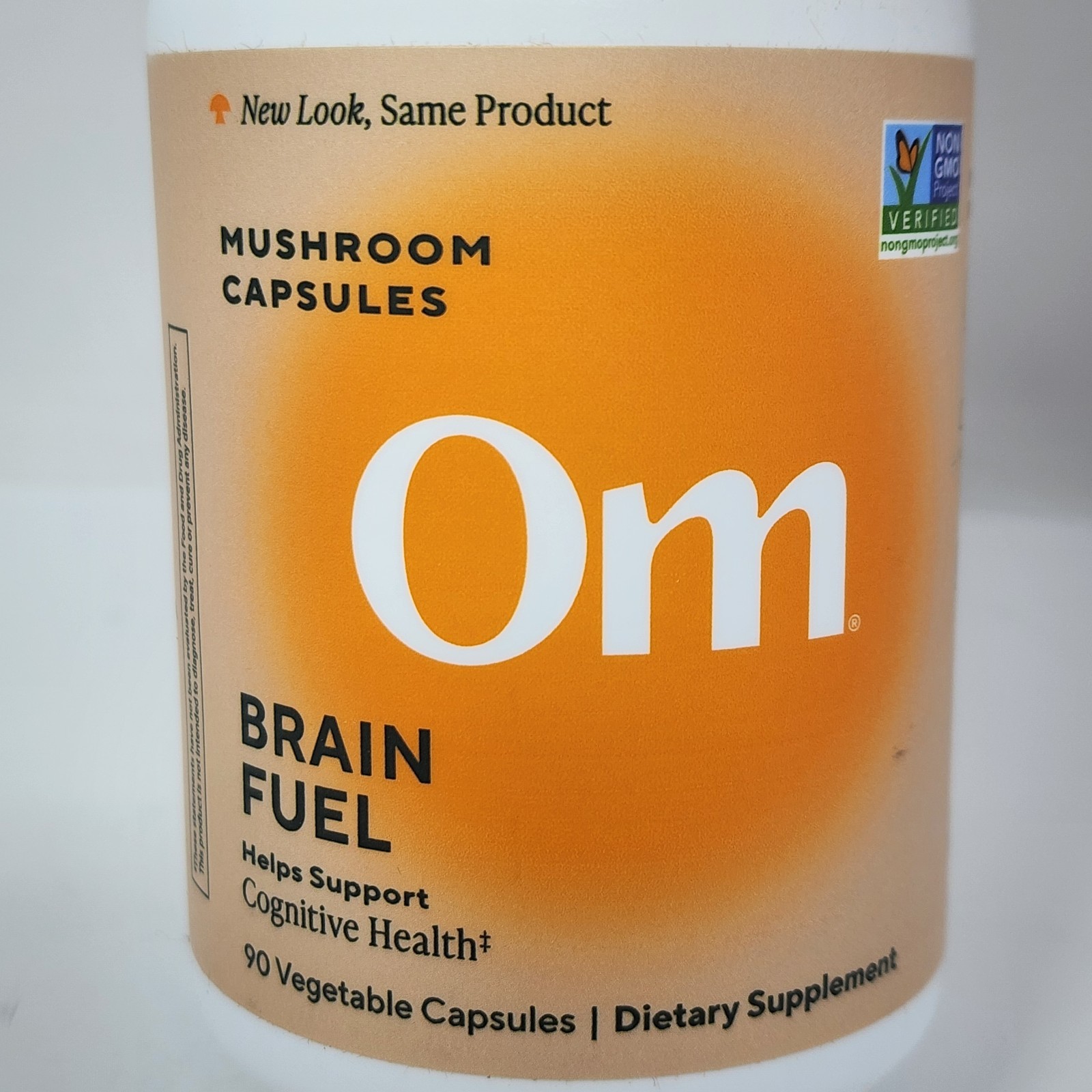 Om Mushroom Superfood Brain Fuel Mushroom Capsules, 90 Capsules Exp 09/2027
