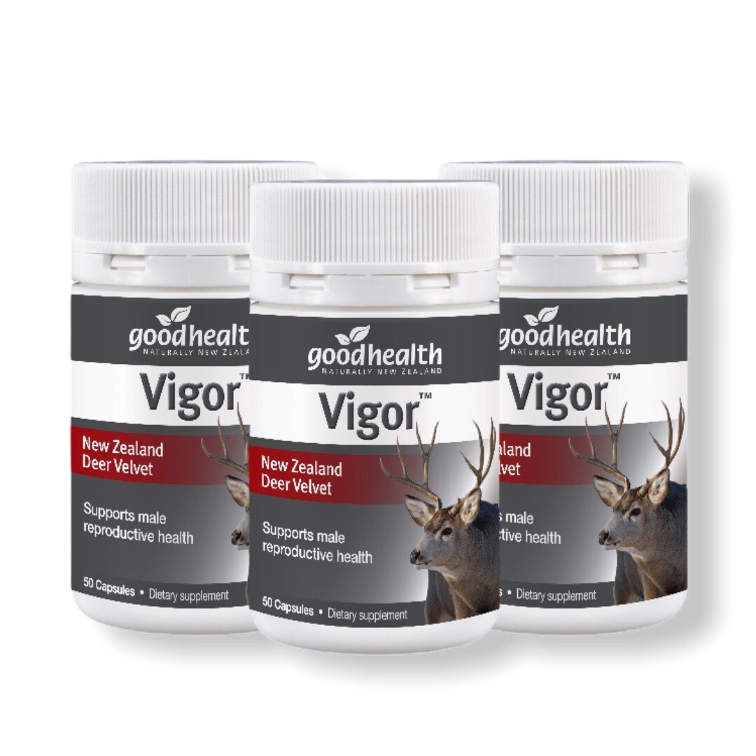 [Good Health] Vigor New Zealand Deer Velvet Male Reproductive Support 150 Caps