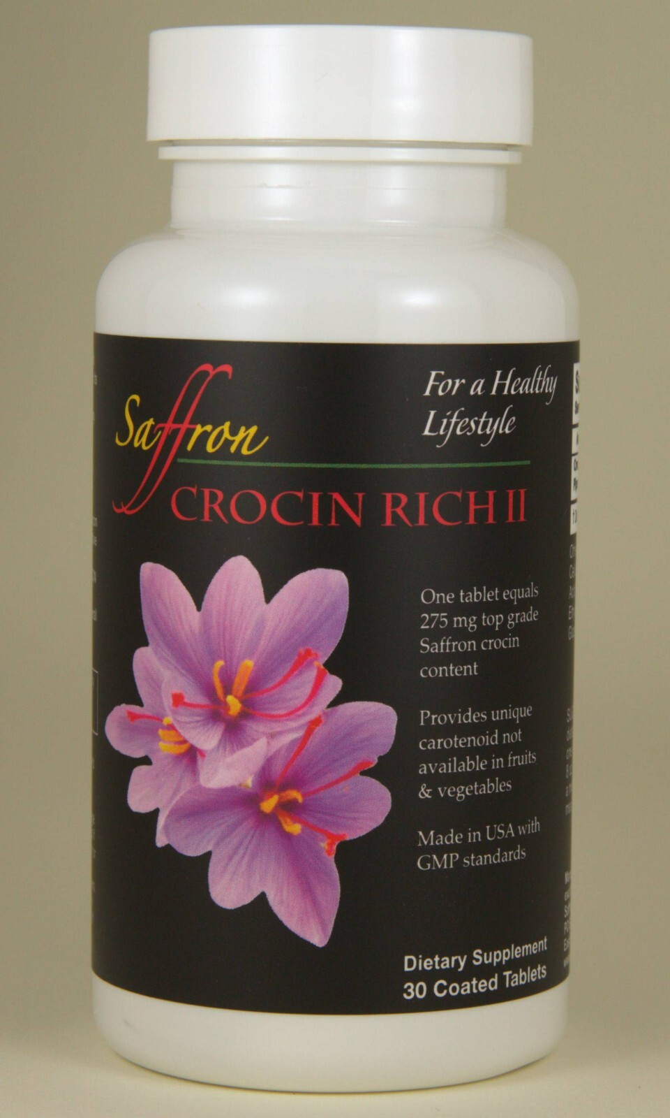 CROCIN RICH II – for Energy, Mobility, Joint Health & Wellness – 30ct/bottle