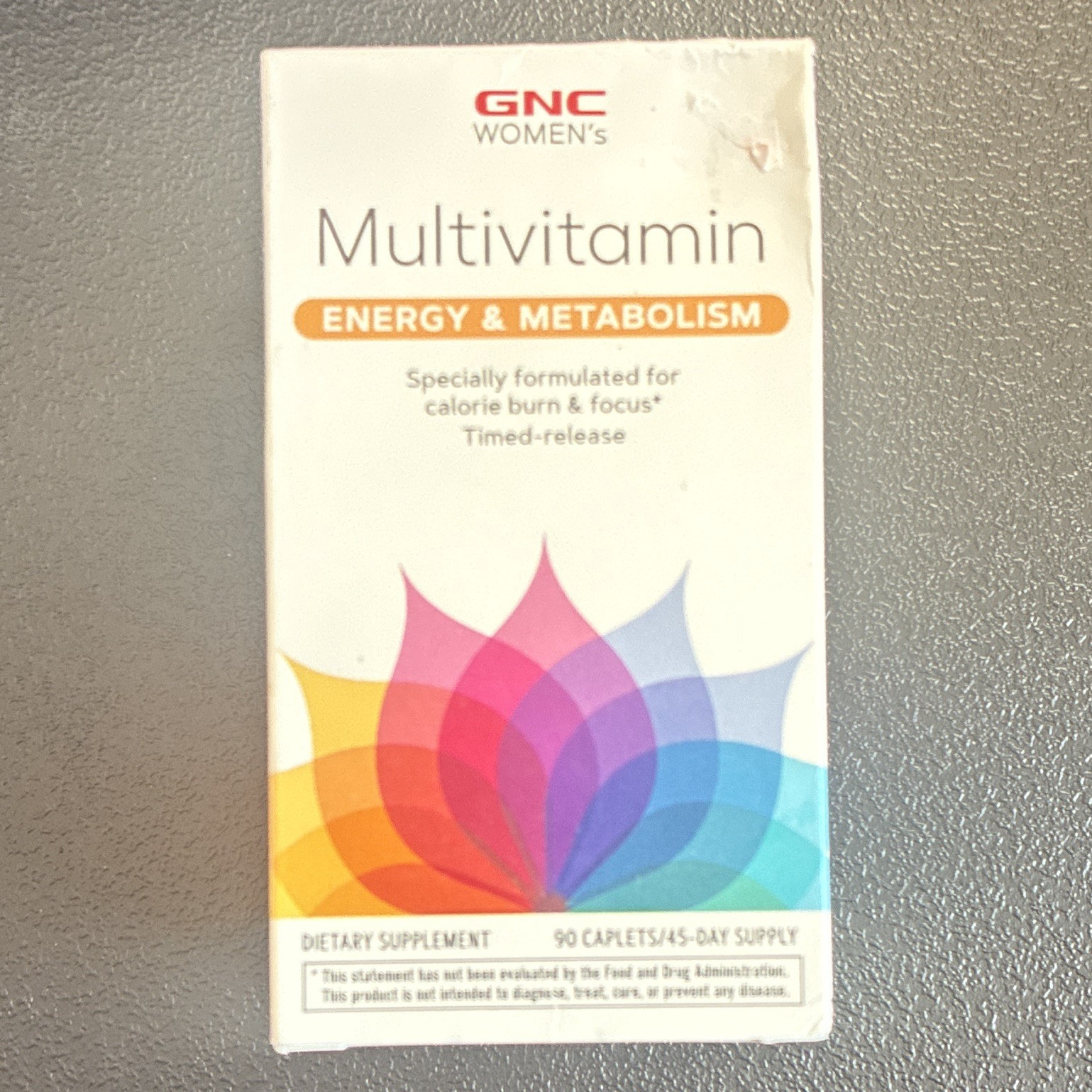 GNC Women’s Multivitamin Energy & Metabolism Timed-Release Caplets 90 ct 207112