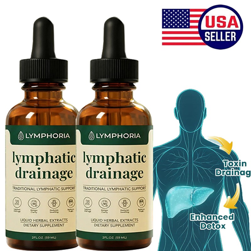 3X Lymphoria – Lymphatic Drainage 59ml – Detox, Bloat Relief & Immune Support