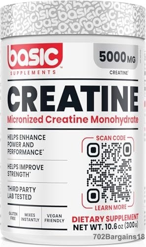 BASIC SUPPLEMENTS Micronized Creatine Monohydrate
