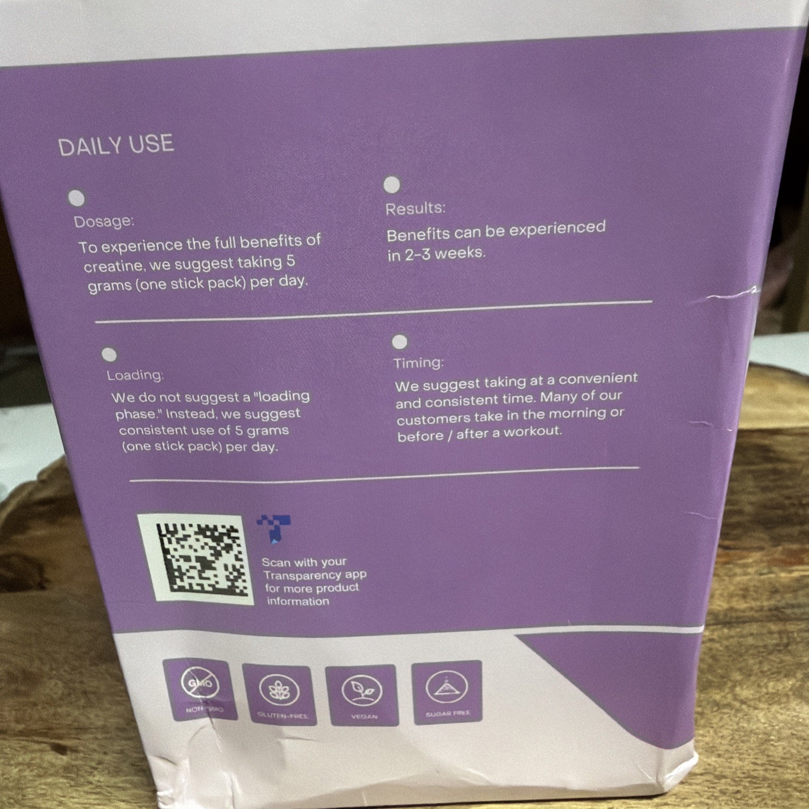 Create Creatine Monohydrate On-The-Go Sticks Mixed Berry 30 Ct. Exp 08/27