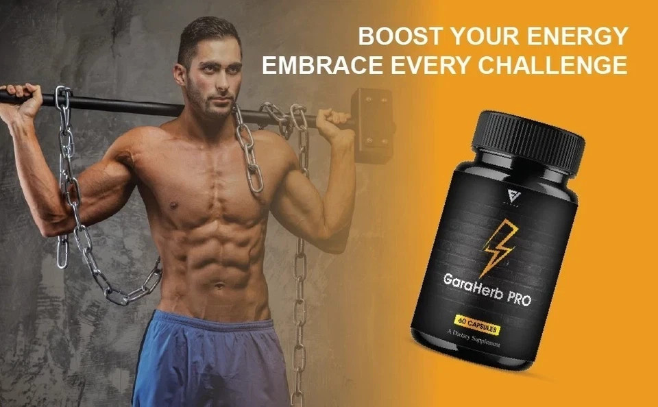Garaherb Pro Premium Performance Capsules, for man advance pills 60 Cap USA