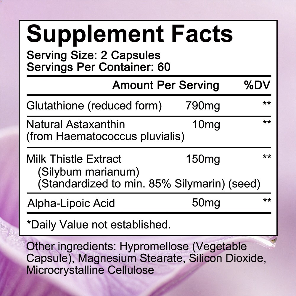 Advanced Cellular 30~120Caps,Glutathione plus Astaxanthin For Skin&Joint Health