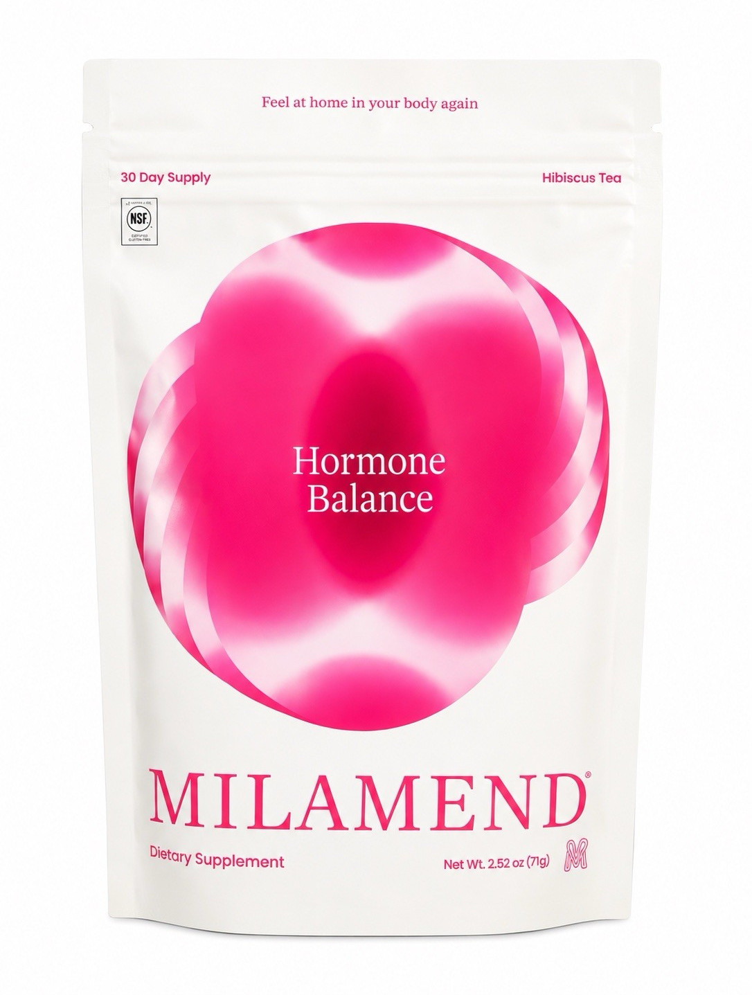 MILAMEND Hormone Support Hibiscus Tea Powder Dietary Supplement 15.2 oz 430 g