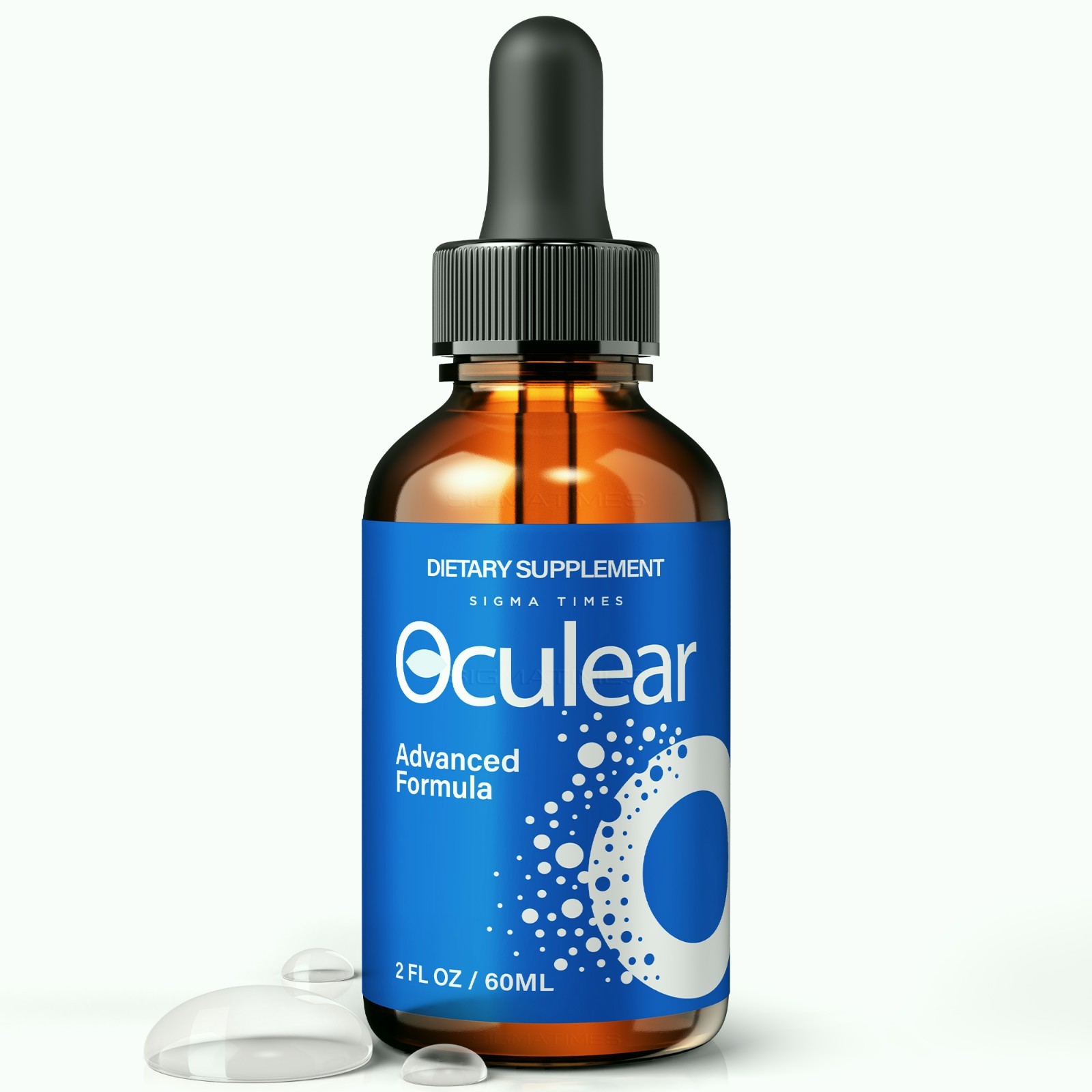 Oculear Drops – Eye Care Liquid Oral Formula, Healthy and Clear Eyes (30 servs.)