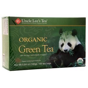 Uncle Lee’s Tea Organic Green Tea 100 pckts
