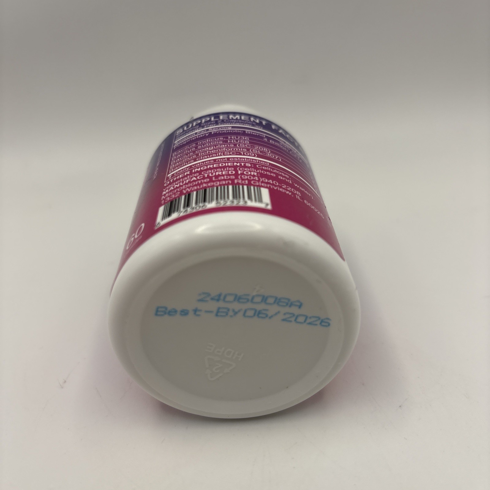 Microbiome Labs MEGA SporeBiotic – 60 caps – Probiotic NEW & SEALED BB 06/26