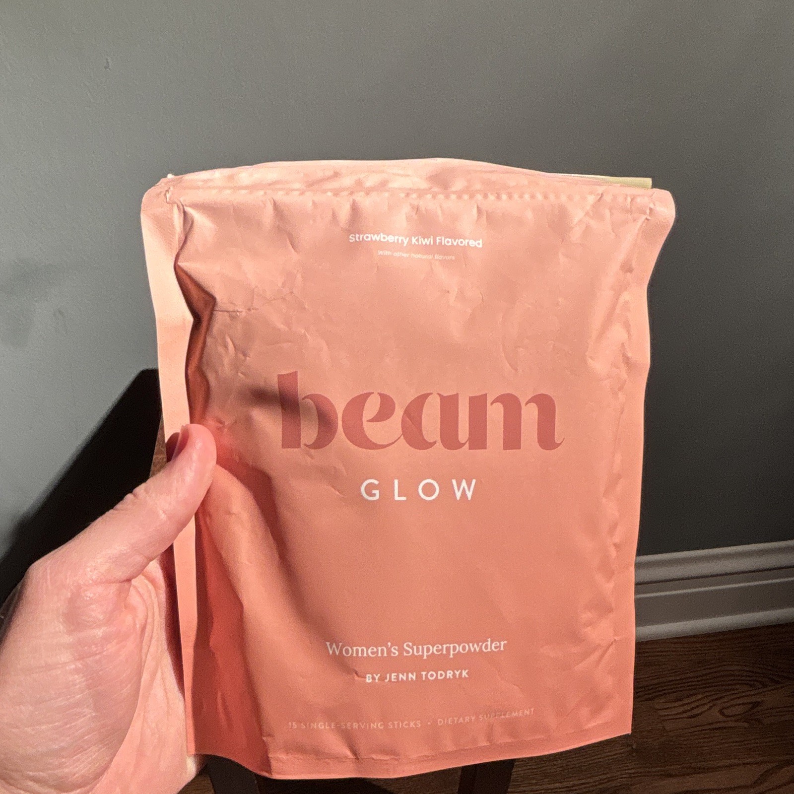beam Glow Superpowder Strawberry Kiwi + beam Biotic Citrus Powder, 2 Pack Duo