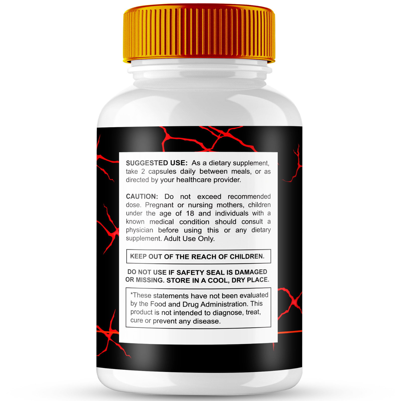 Vitruz Grow For Men Capsules, VitruzGrow Maximum Male Performance Pills 60ct