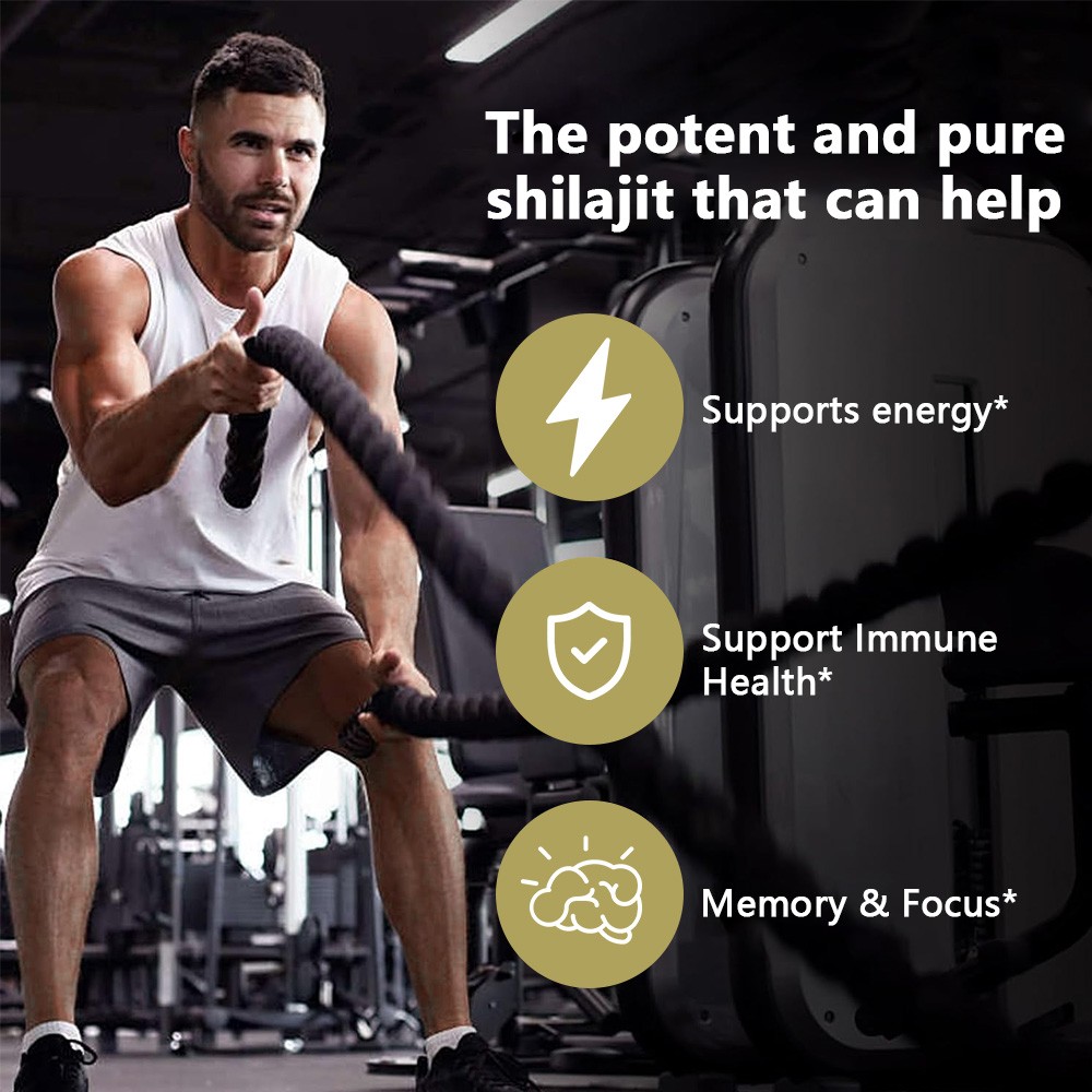 Shilajit + Ashwagandha Gummies help improve focus, energy, and sleep