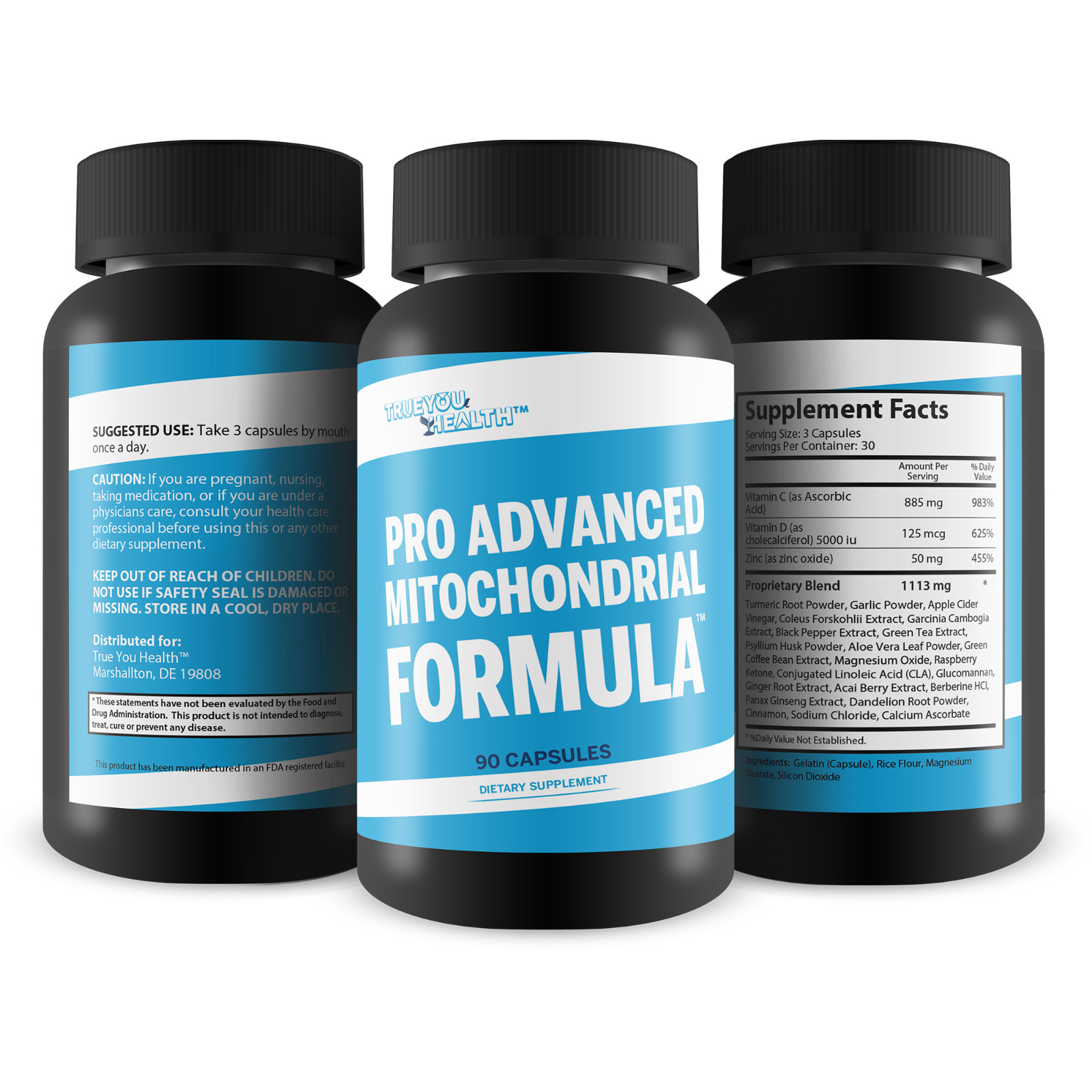 Pro Advanced Mitochondrial Formula – Cellular & Mitochondria Support Dietary