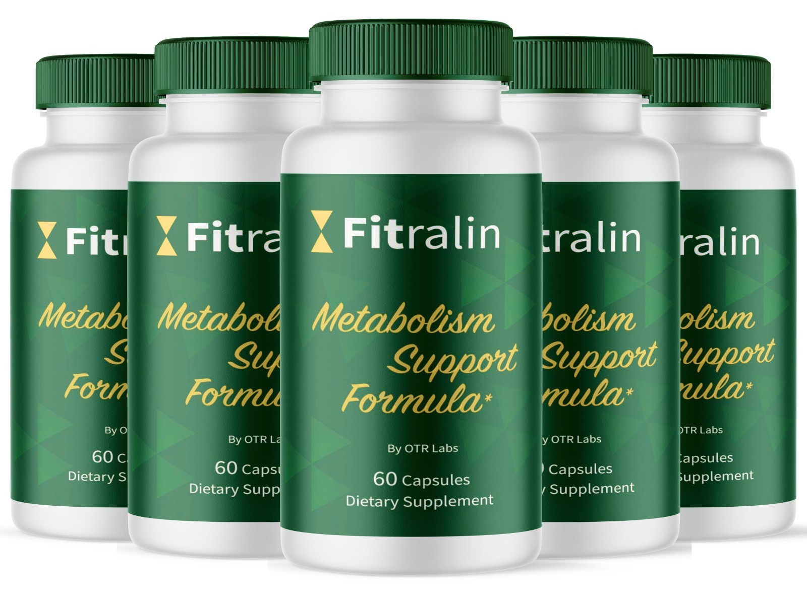 Fitralin Pills, Fit Ralin Metabolism Support Dietary Supplement Daily 300CT
