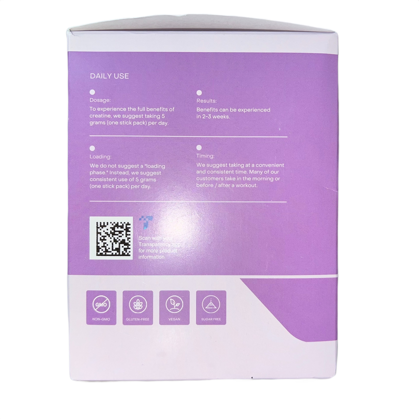 Create Creatine Monohydrate On-The-Go Stick Packs Mixed Berry (30 Sticks) New