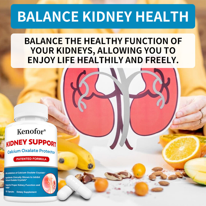 Kidney Support Calcium Oxalate Protector, Maintain Kidney Health 30 To 120 pcs