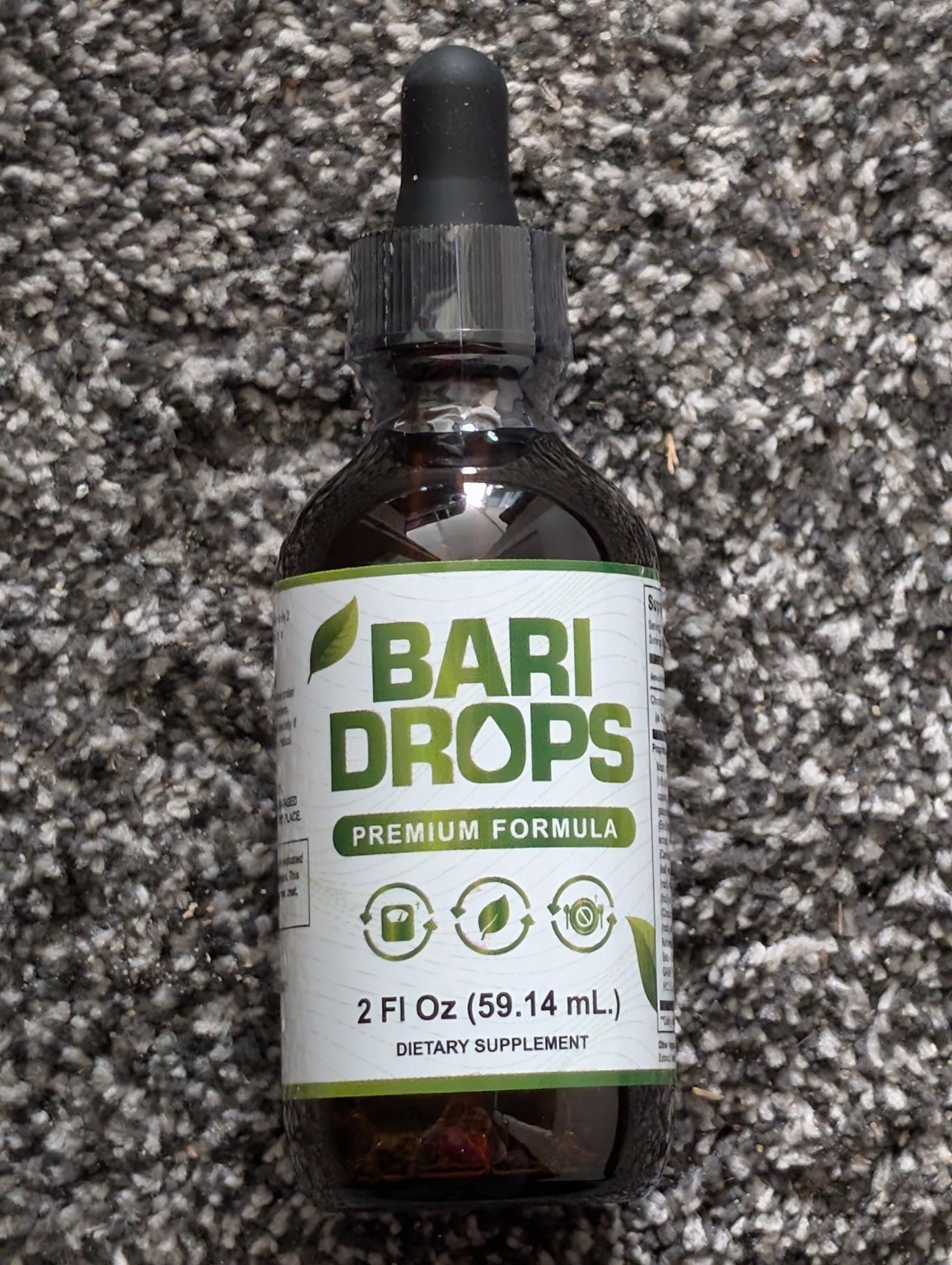 Bari Drops Premium Formula Dietary Supplement 2 oz Exp 9/2026 Weight Loss