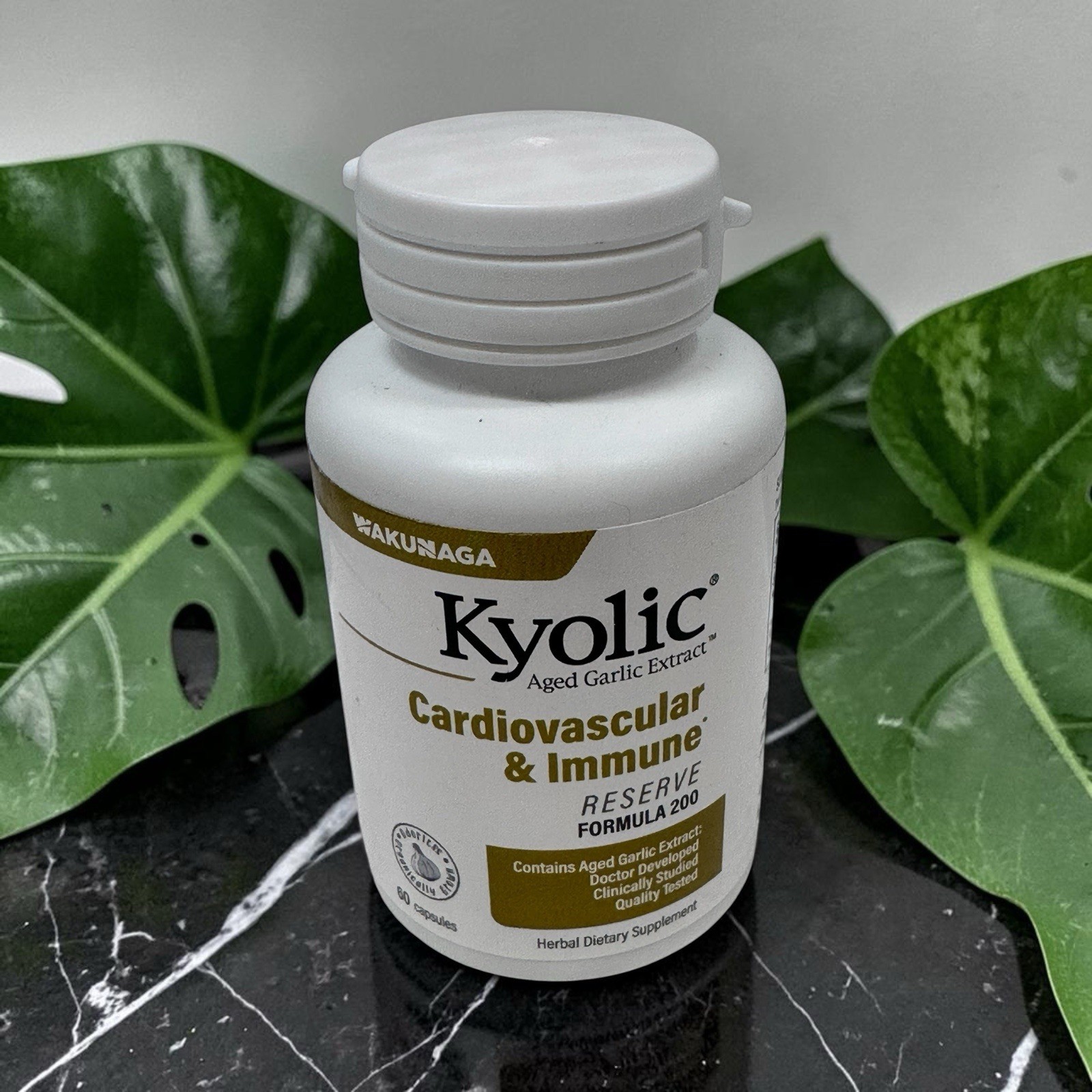Kyolic Aged Garlic Extract Cardiovascular Immune Supplement 60 Capsules