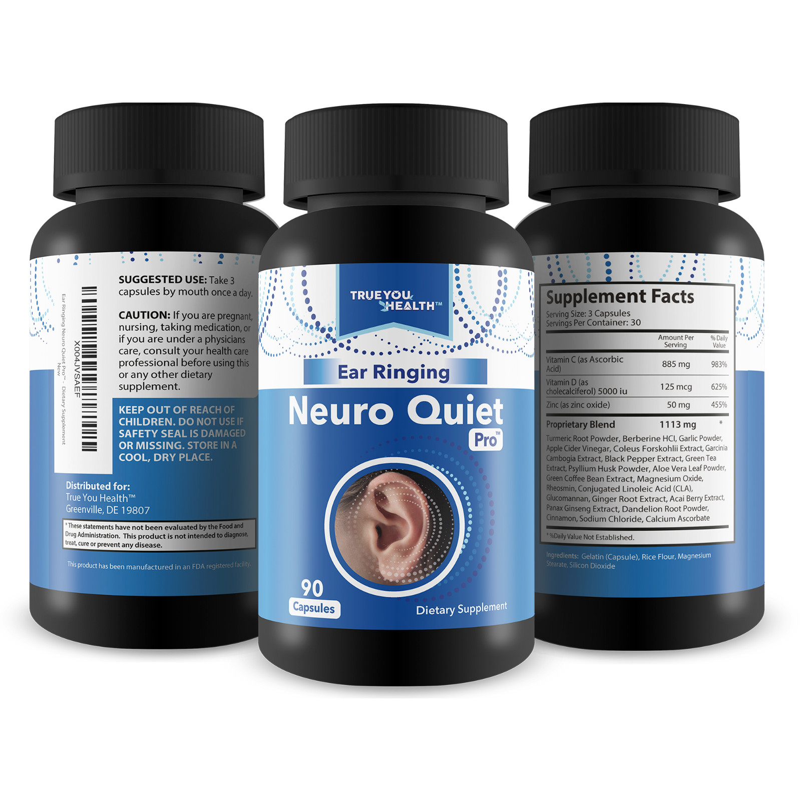 Ear Ringing Neuro Quiet Pro – Our Best Hearing Improvement Supplement