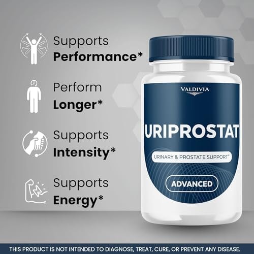 Valdivia Uriprostat 180 Capsules 3 Pack Men’s Health Supplement Made in USA Male