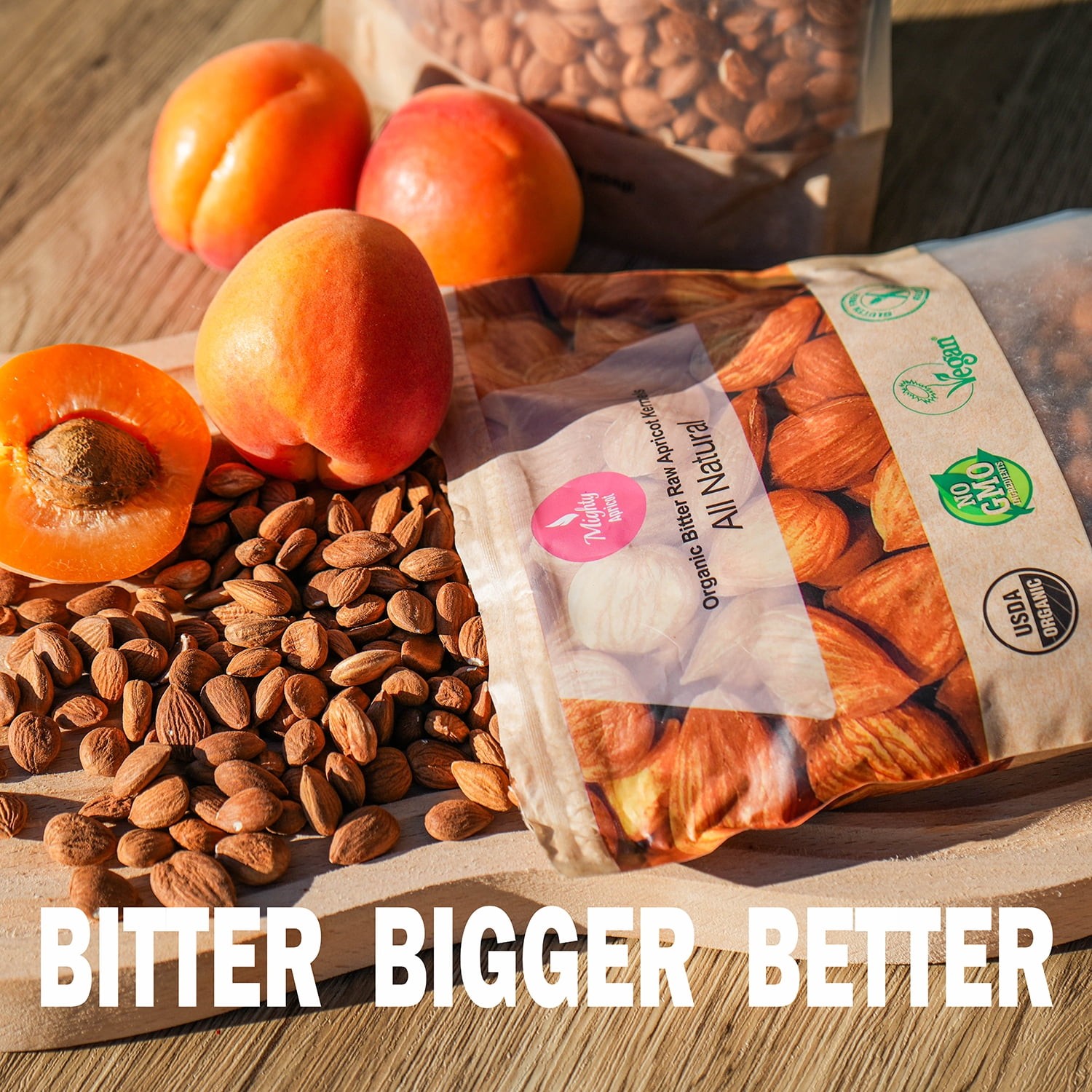 Mighty Apricot 16 Oz, USDA Organic, Made in Turkey