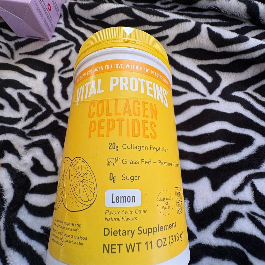 Vital Proteins Collagen Peptides Powder Lemon Flavor Dietary Supplement